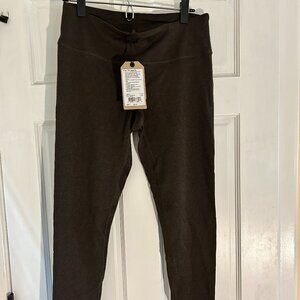 Prana 7/8 length camel brown leggings.  New with tags